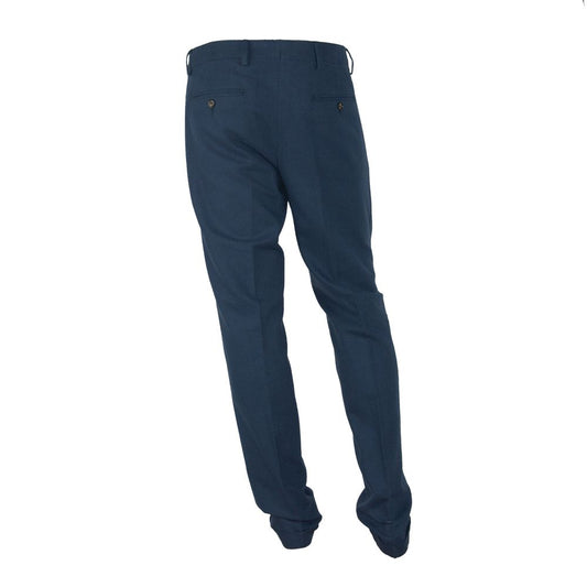 Made in Italy Blue Cotton Jeans & Pant Made in Italy Dark Slate Gray