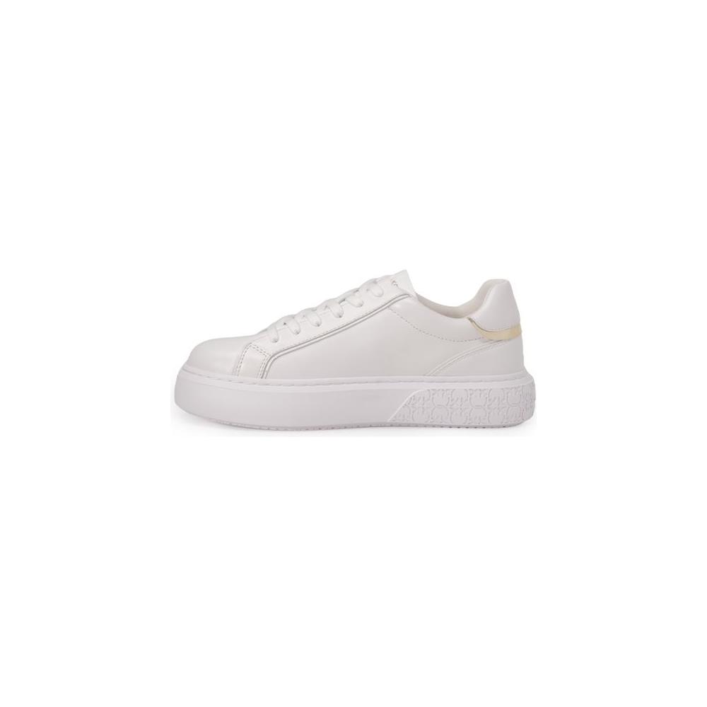 PINKO White Leather Sneaker PINKO