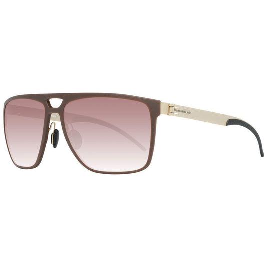 Mercedes Benz Brown Metal Sunglasses Mercedes Benz Gray