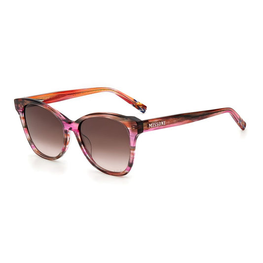 Missoni Multicolor Acetate Sunglasses Missoni Dim Gray