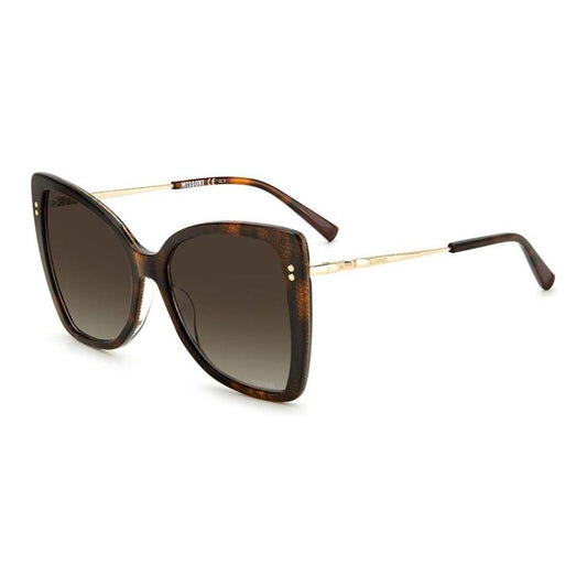 Missoni Brown Metal Sunglasses Missoni Dark Slate Gray