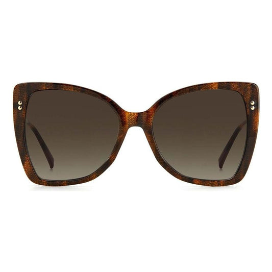 Missoni Brown Metal Sunglasses Missoni Dark Olive Green