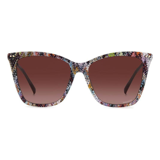 Missoni Multicolor Acetate Sunglasses Missoni Dim Gray