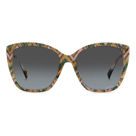 Missoni Multicolor Metal Sunglasses Missoni Dim Gray