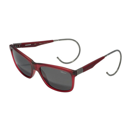 Chopard Red Acetate Sunglasses Chopard Dim Gray