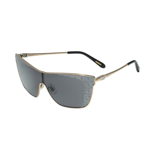 Chopard Brown Metal Sunglasses Chopard Slate Gray