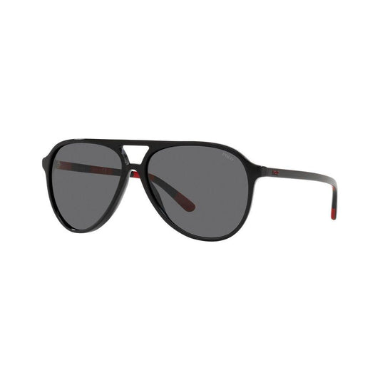 Ralph Lauren Black Acetate Sunglasses Ralph Lauren Dim Gray