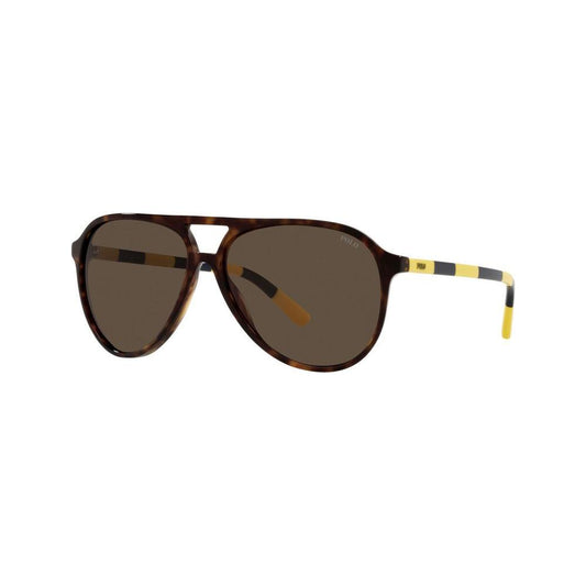 Ralph Lauren Brown Acetate Sunglasses Ralph Lauren Dark Olive Green