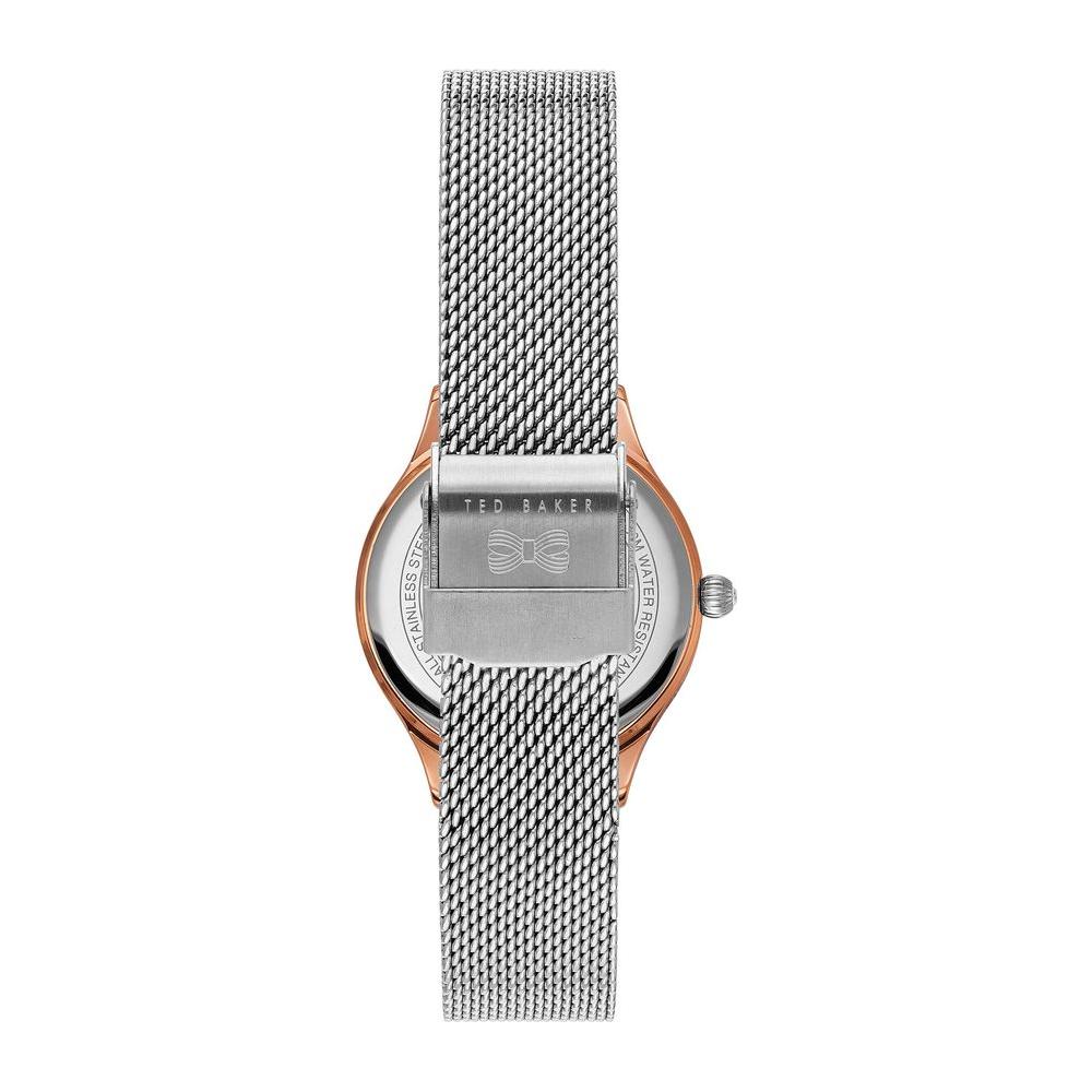 Ted Baker Silver Steel Watch Ted Baker Gray