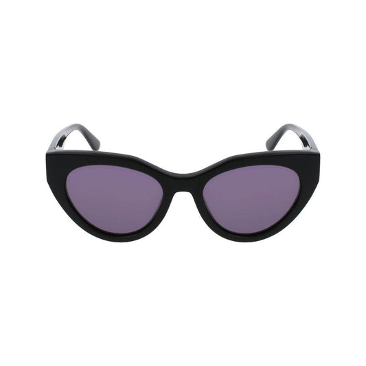 Karl Lagerfeld Black Acetate Sunglasses Karl Lagerfeld