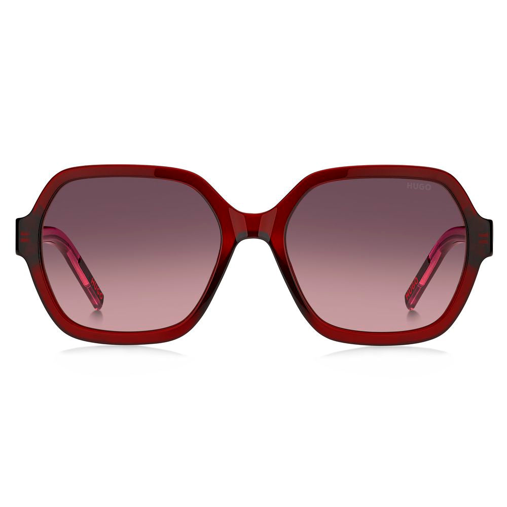 Hugo Boss Red Acetate Sunglasses Hugo Boss