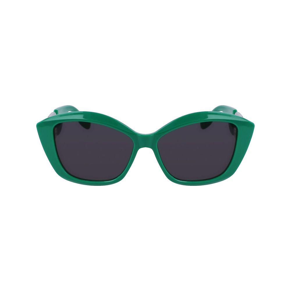 Karl Lagerfeld Green Injected Sunglasses Karl Lagerfeld Dark Slate Gray