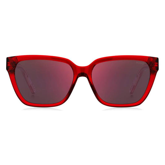 Hugo Boss Red Acetate Sunglasses Hugo Boss