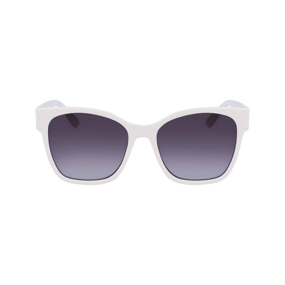 Karl Lagerfeld White Injected Sunglasses Karl Lagerfeld Dim Gray