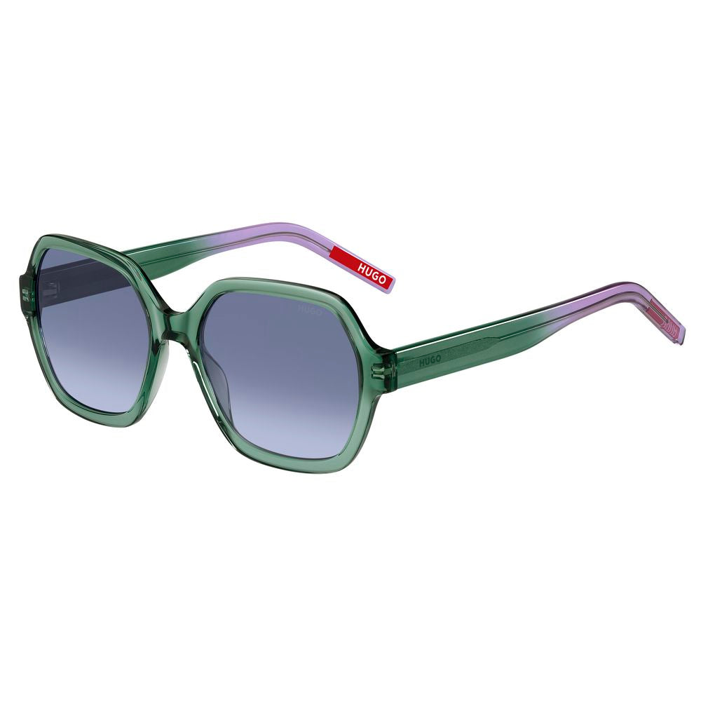 Hugo Boss Green Acetate Sunglasses Hugo Boss Light Slate Gray