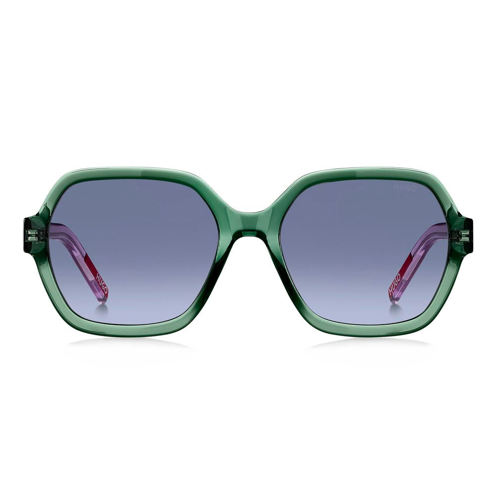 Hugo Boss Green Acetate Sunglasses Hugo Boss Light Slate Gray