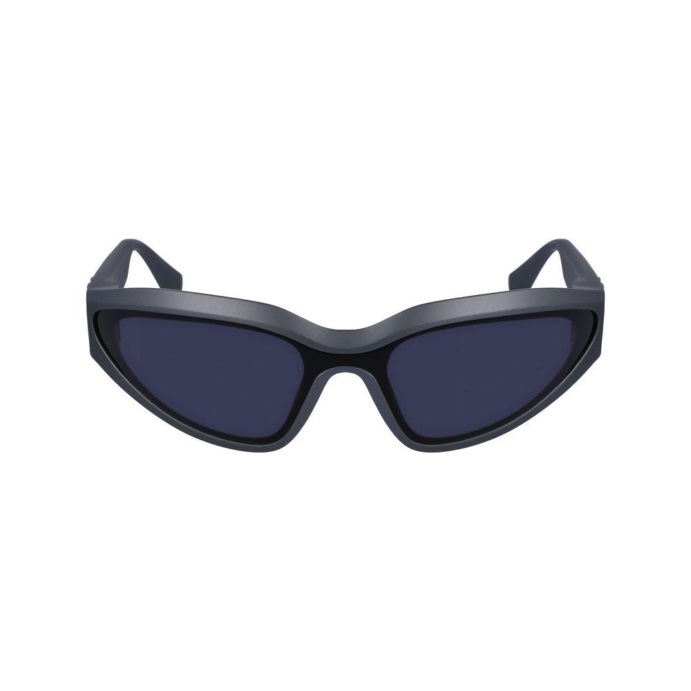 Karl Lagerfeld Gray Injected Sunglasses Karl Lagerfeld Dark Slate Gray