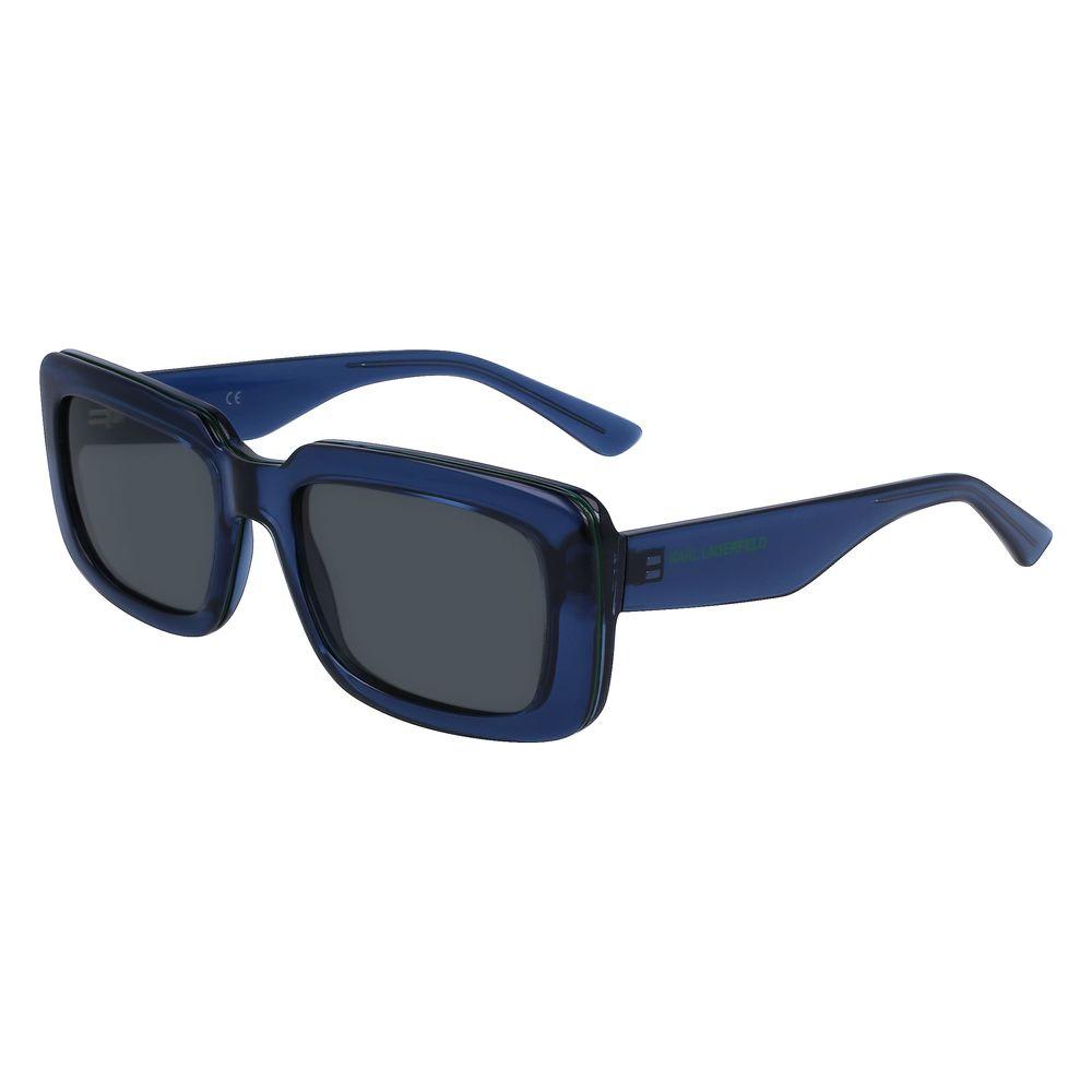 Karl Lagerfeld Blue Injected Sunglasses Karl Lagerfeld Dark Slate Gray