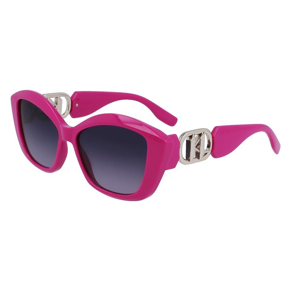 Karl Lagerfeld Multicolor Injected Sunglasses Karl Lagerfeld Maroon