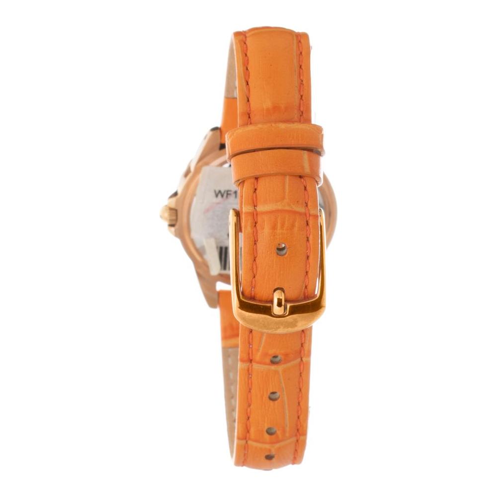 Folli Follie Orange Leather Watch Folli Follie