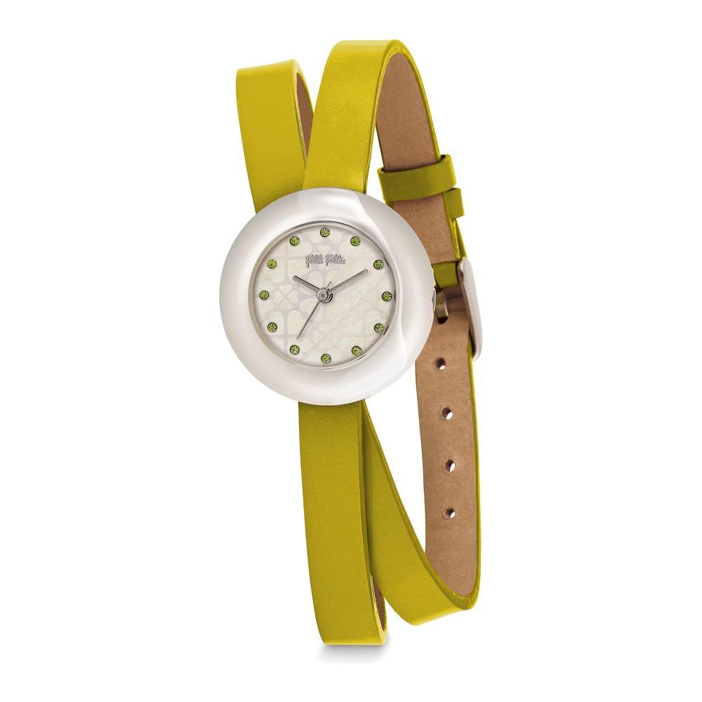 Folli Follie Yellow Leather Watch Folli Follie