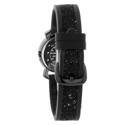 Folli Follie Black Plastic Watch Folli Follie Dark Slate Gray