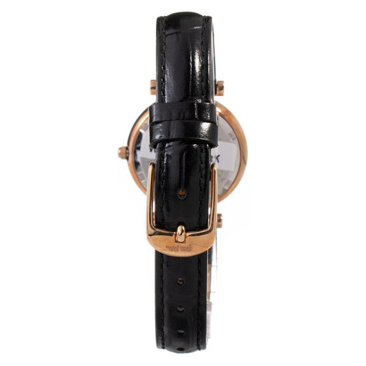 Folli Follie Black Leather Watch Folli Follie Tan