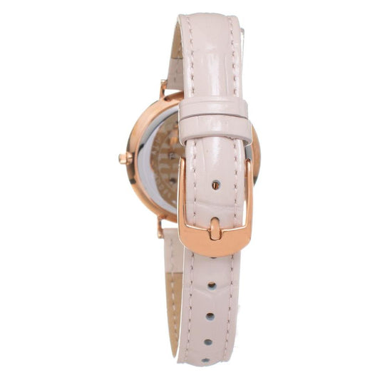 Folli Follie Beige Leather Watch Folli Follie Light Gray