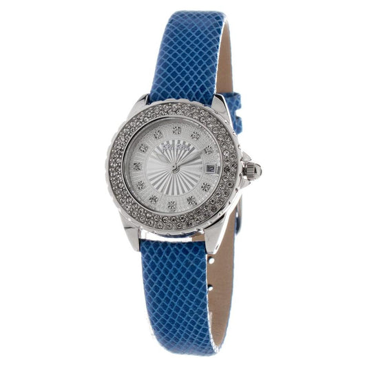 Folli Follie Blue Leather Watch Folli Follie Light Slate Gray