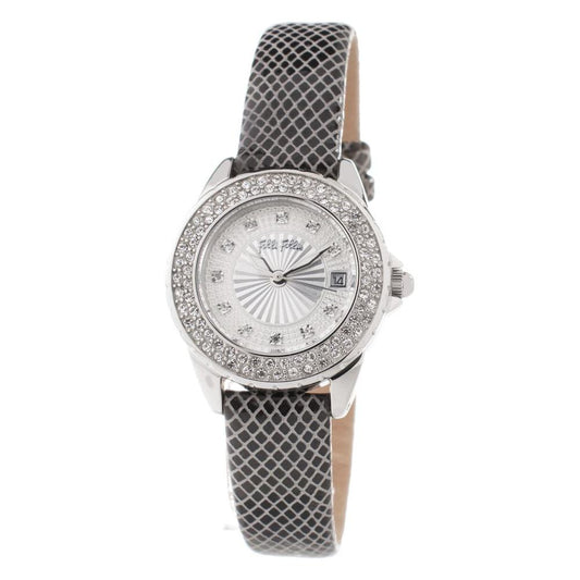 Folli Follie Gray Leather Watch Folli Follie Gray