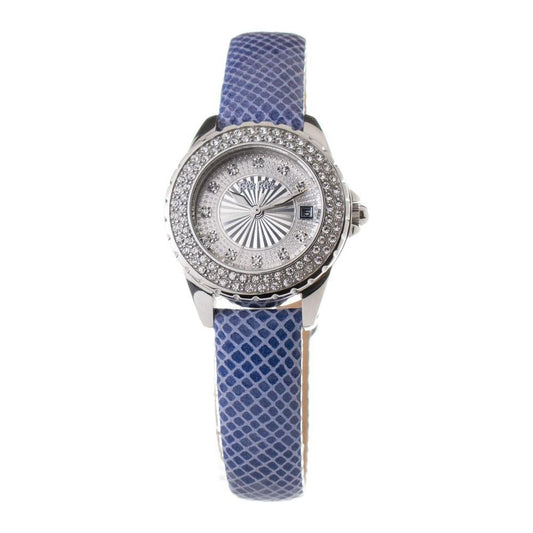 Folli Follie Blue Leather Watch Folli Follie Light Slate Gray