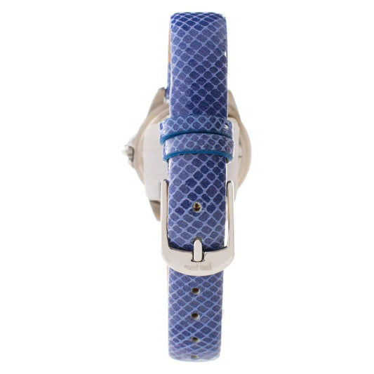 Folli Follie Blue Leather Watch Folli Follie Dim Gray