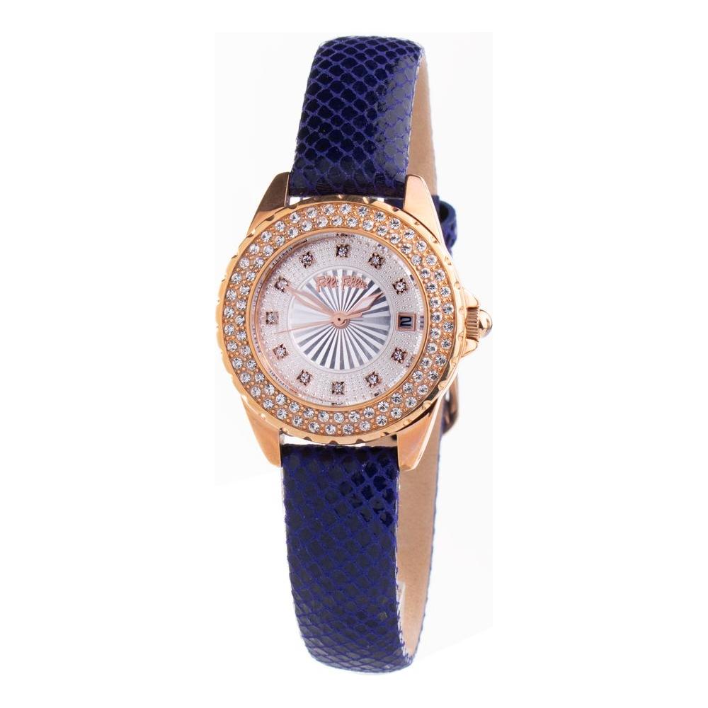 Folli Follie Blue Leather Watch Folli Follie