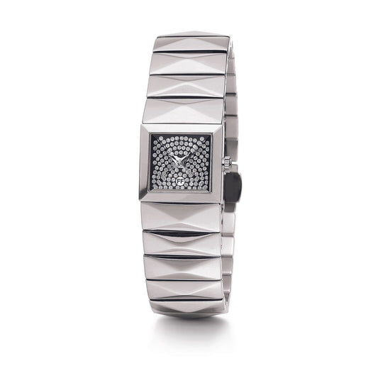 Folli Follie Silver Stainless Steel Watch Folli Follie Light Gray