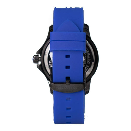 Folli Follie Blue Silicone Watch Folli Follie Dark Slate Blue