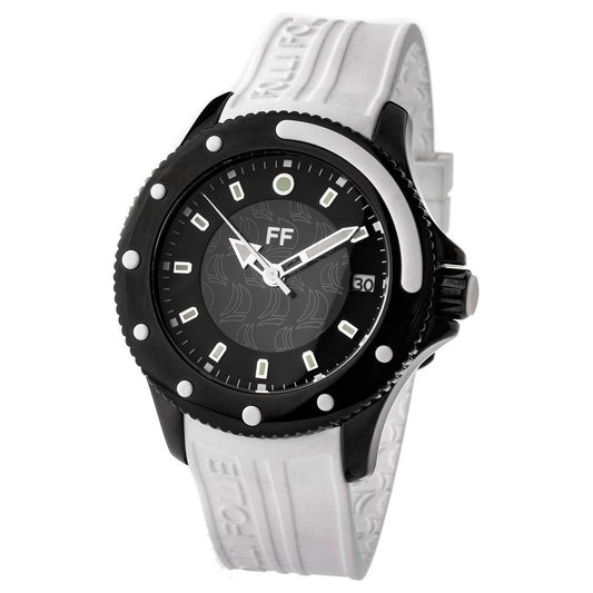 Folli Follie White Stainless Steel Watch Folli Follie Dark Slate Gray