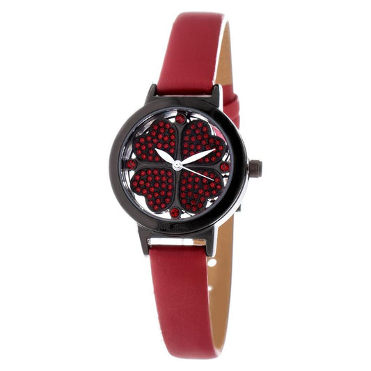 Folli Follie Red Leather Watch Folli Follie Sienna