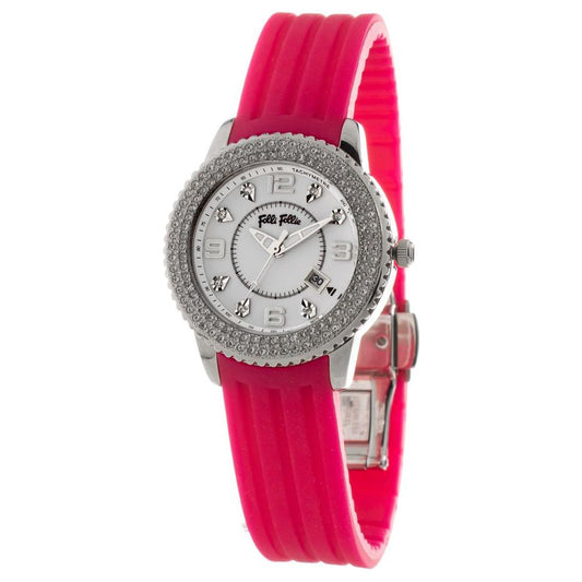 Folli Follie Multicolor Plastic Watch Folli Follie Maroon