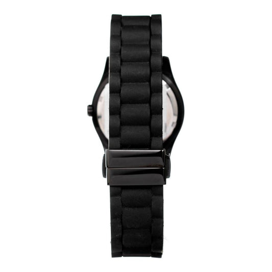 Folli Follie Black Silicone Watch Folli Follie Black