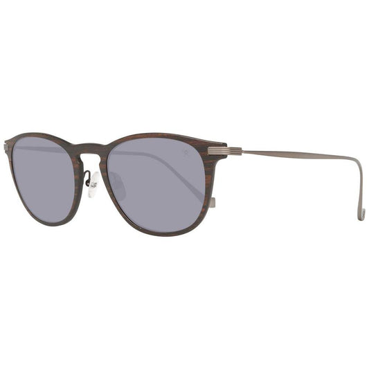 Hackett Brown Metal Metal Metal Sunglasses Hackett Dark Gray