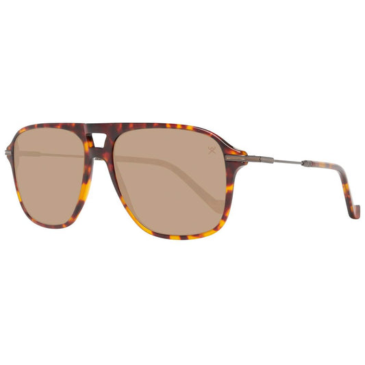 Hackett Brown Acetate Sunglasses Hackett Rosy Brown