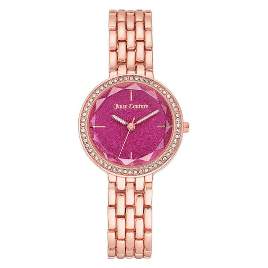 Juicy Couture Multicolor Metal Watch WATCHES Juicy Couture Pink