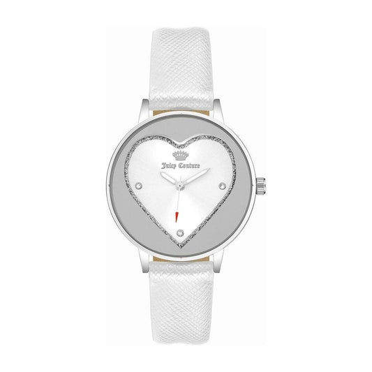 Juicy Couture White Polipriel Watch Juicy Couture Light Gray