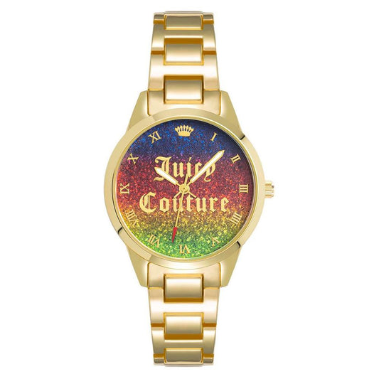 Juicy Couture Gold Metal Watch Juicy Couture Tan