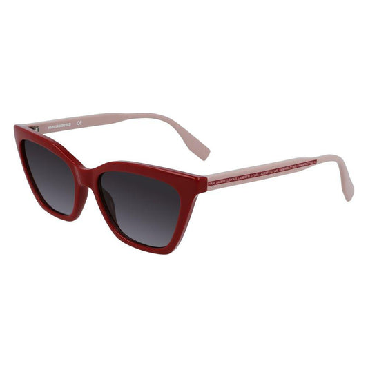 Karl Lagerfeld Red Cp Injected Sunglasses Karl Lagerfeld