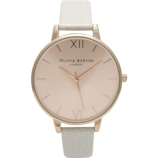 Olivia Burton Beige Synthetic Leather Watch Olivia Burton