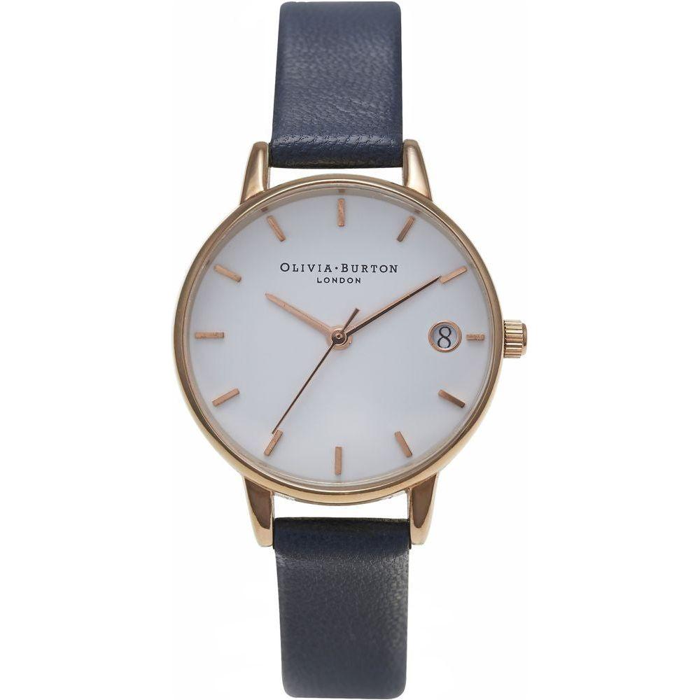 Olivia Burton Blue Synthetic Leather Watch Olivia Burton