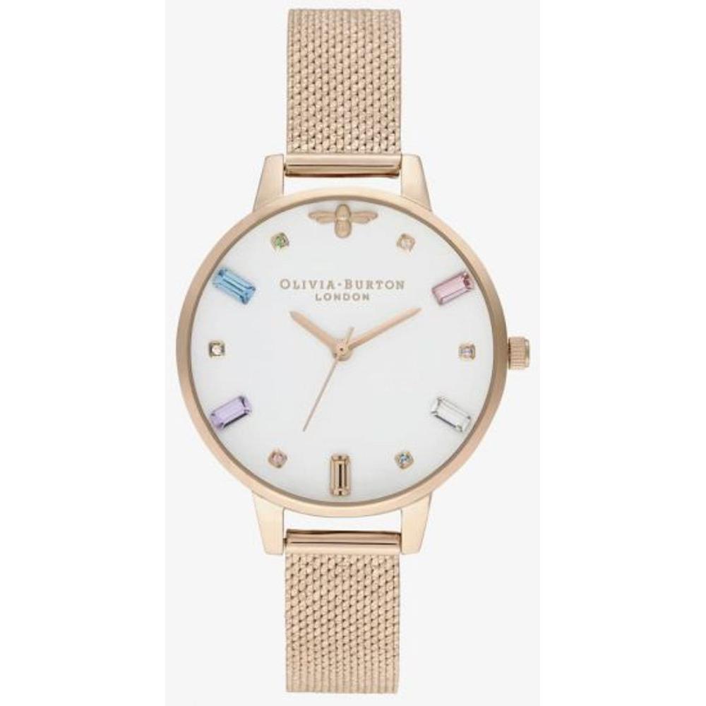 Olivia Burton Multicolor Steel Watch Olivia Burton Beige