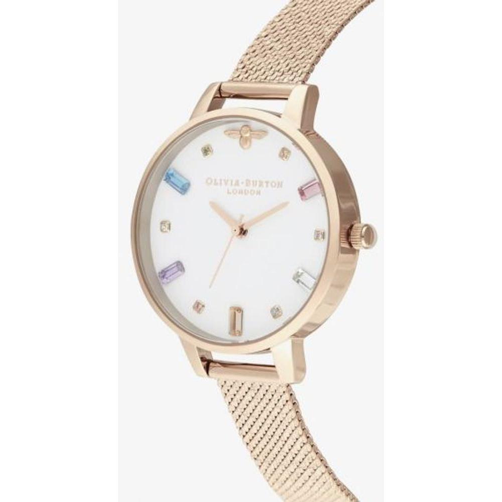 Olivia Burton Multicolor Steel Watch Olivia Burton Beige