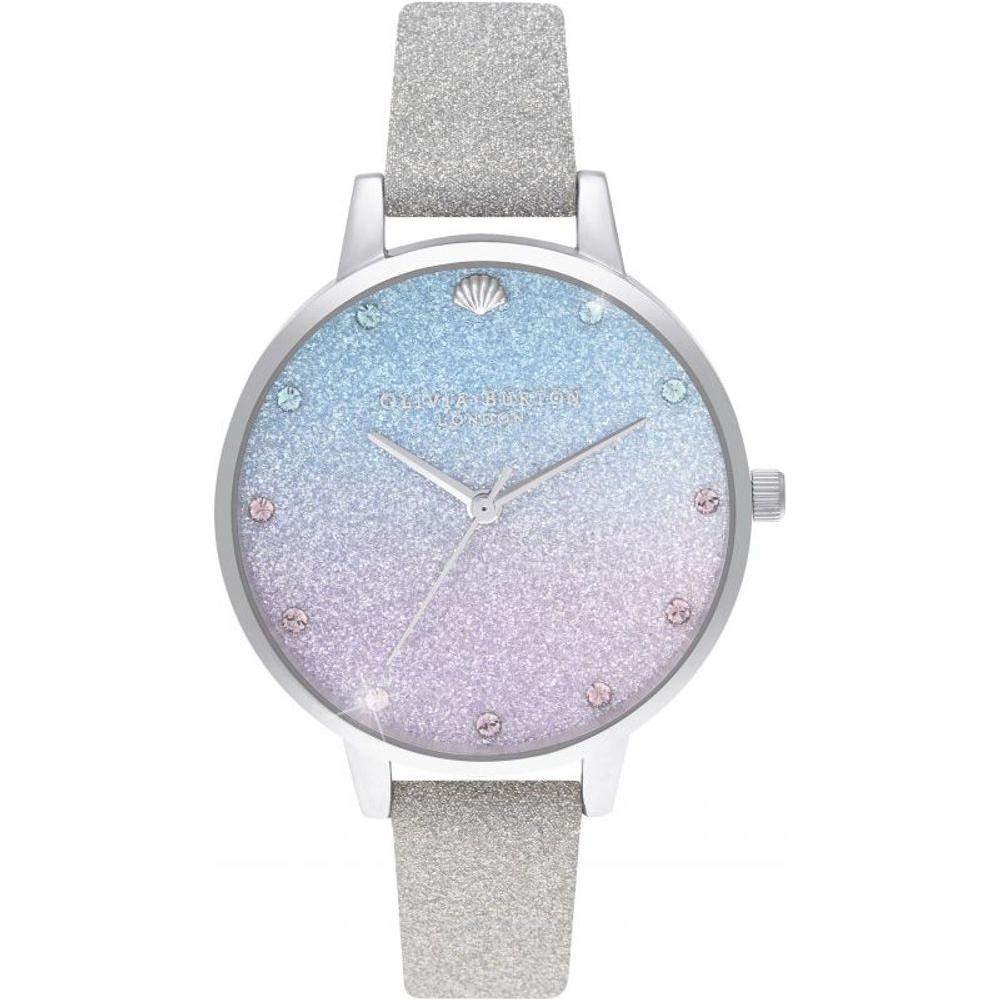 Olivia Burton Gray Synthetic Leather Watch Olivia Burton